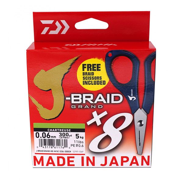 DAIWA J-BRAID X8 GRAND