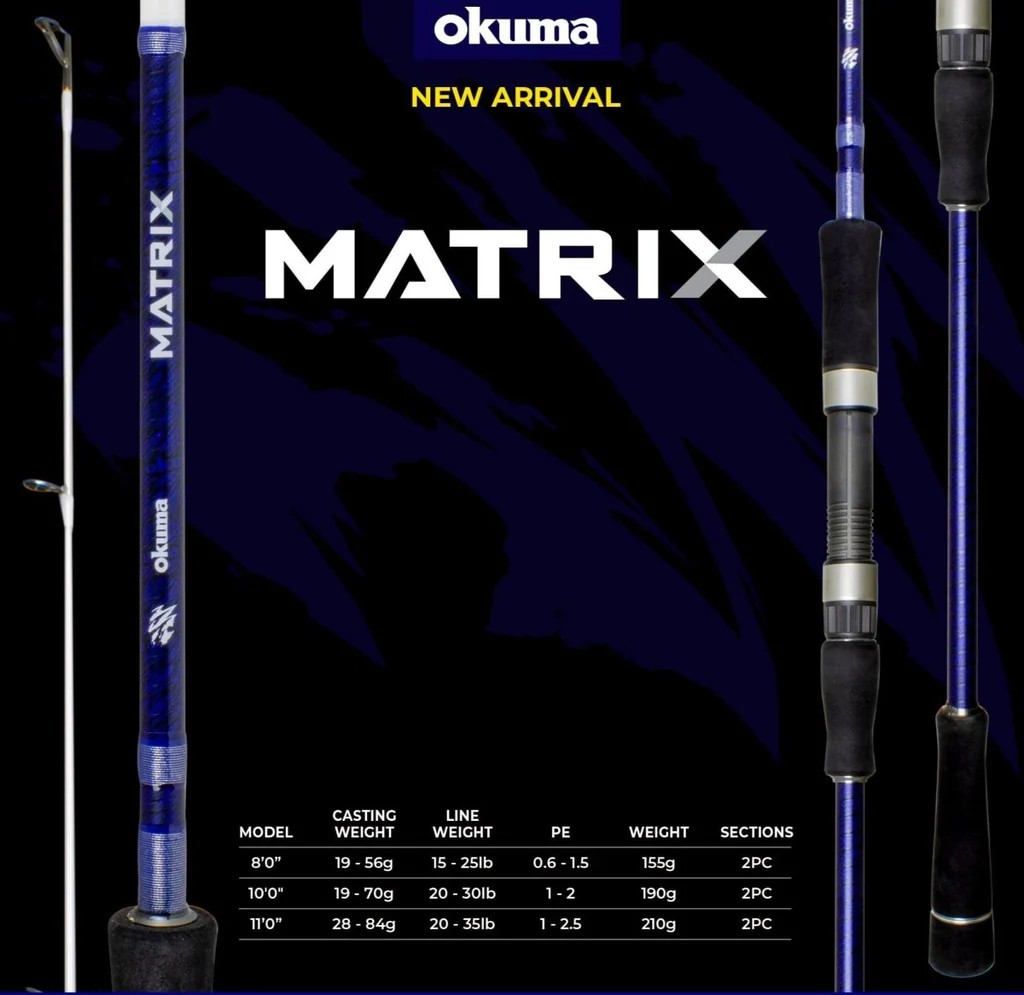OKUMA MATRIX SPINNING ROD