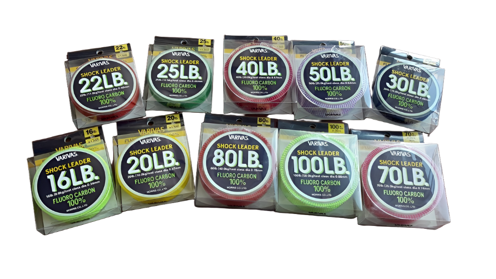 VARIVAS SHOCK LEADER FLUORO CARBON 100%